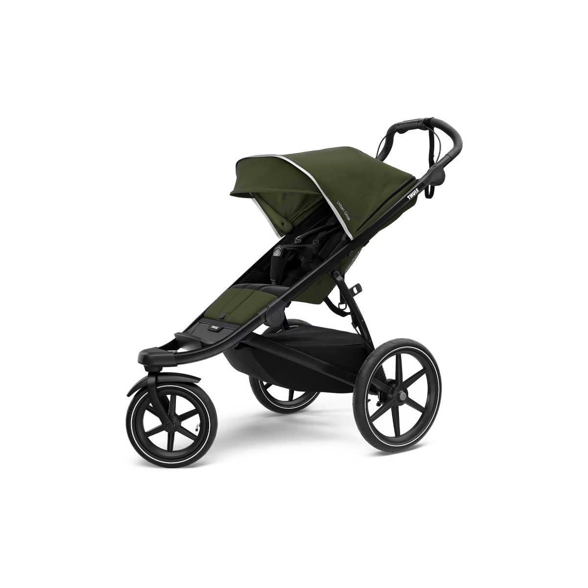 Thule Urban Glide 2 Jogging Stroller Black Cypress Green